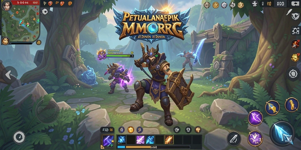 Tangkapan layar gameplay <strong>F08</strong> menampilkan aksi seru dalam pertempuran MMORPG.