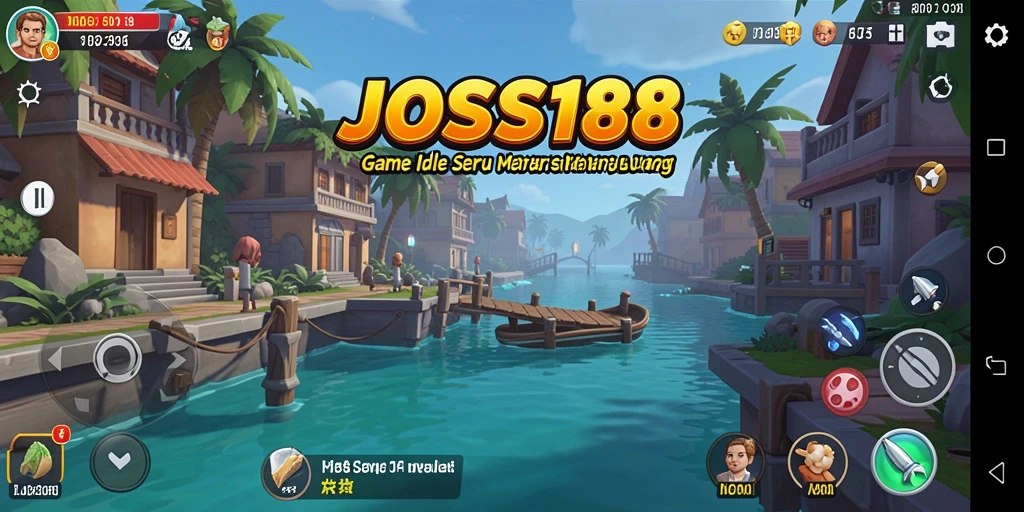 Tampilan utama gameplay JOSS188 yang menarik dan penuh warna.