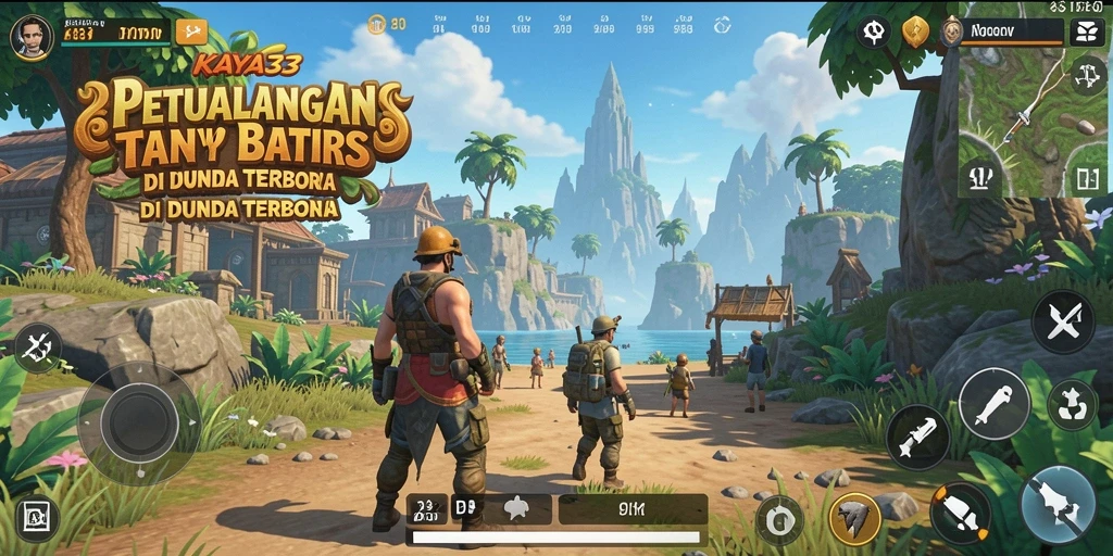 Gameplay KAYA33 yang menampilkan eksplorasi dunia terbuka yang luas.