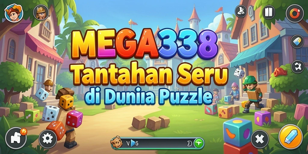 Tangkapan layar MEGA338 menampilkan gameplay Puzzle yang menantang dan interaktif.