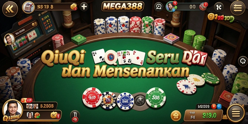 Gambaran gameplay seru dalam MEGA388 QiuQiu.